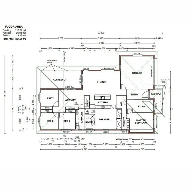 Floorplan of Homely house listing, 16 Sandpiper Drive, Regency Downs QLD 4341