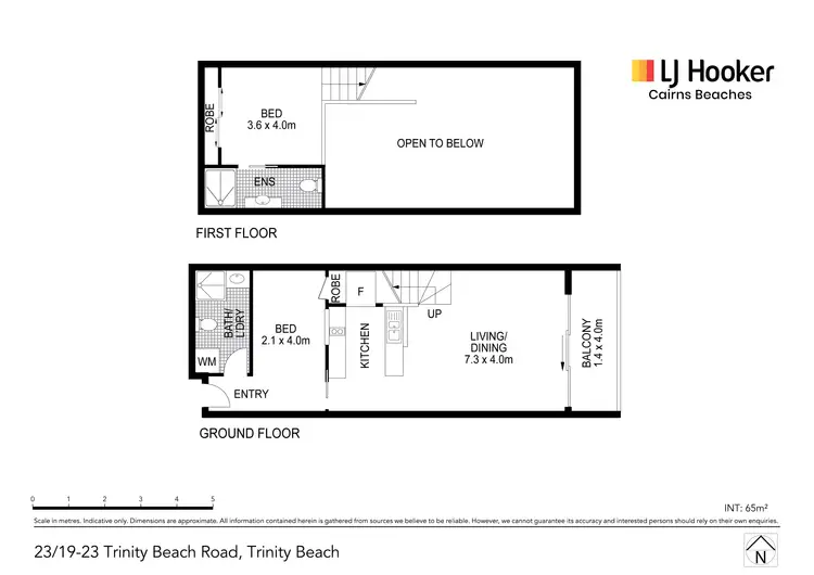 Floorplan of Homely unit listing, 23/19-23 Trinity Beach Road, Trinity Beach QLD 4879