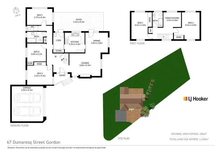 Floorplan of Homely house listing, 67 Dumaresq Street, Gordon NSW 2072