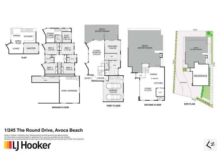 Floorplan of Homely house listing, 1/245 The Round Drive, Avoca Beach NSW 2251