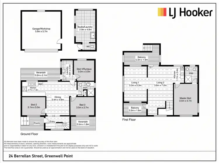 Floorplan of Homely house listing, 24 Berrellan Street, Greenwell Point NSW 2540