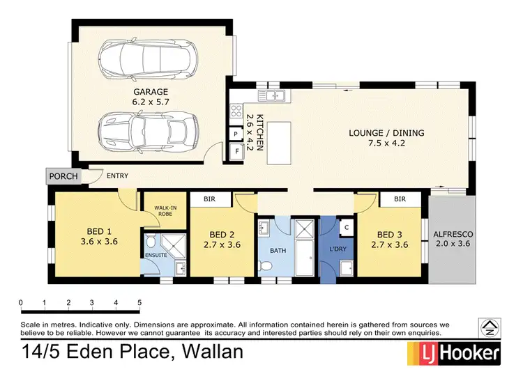 Floorplan of Homely house listing, 14/5 Eden Place, Wallan VIC 3756