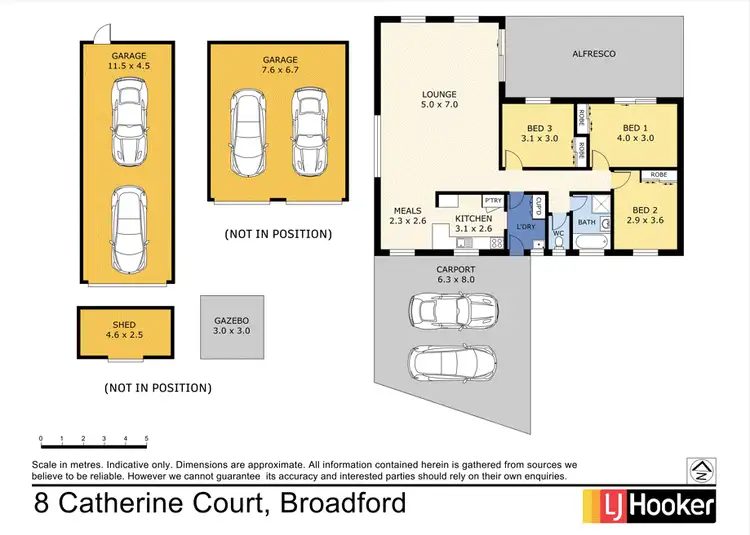Floorplan of Homely house listing, 8 Catherine Court, Broadford VIC 3658