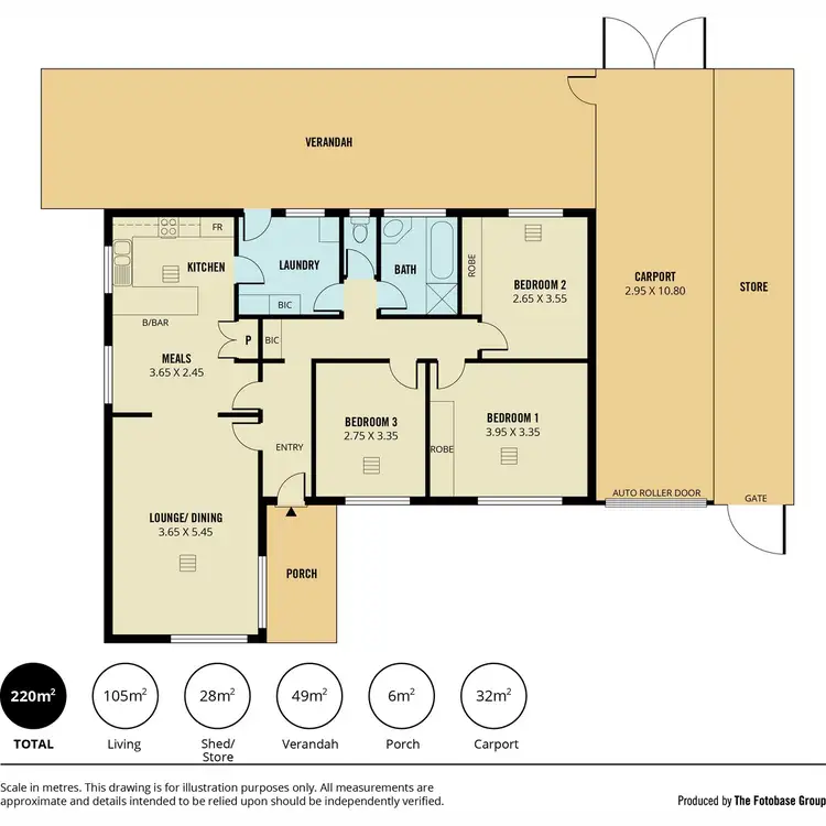 Floorplan of Homely house listing, 11 Tamir Road, Parafield Gardens SA 5107