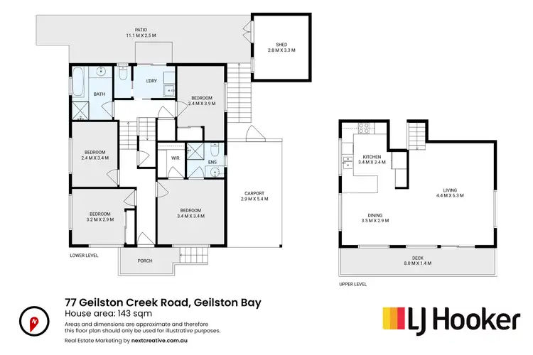 Floorplan of Homely house listing, 77 Geilston Creek Road, Geilston Bay TAS 7015