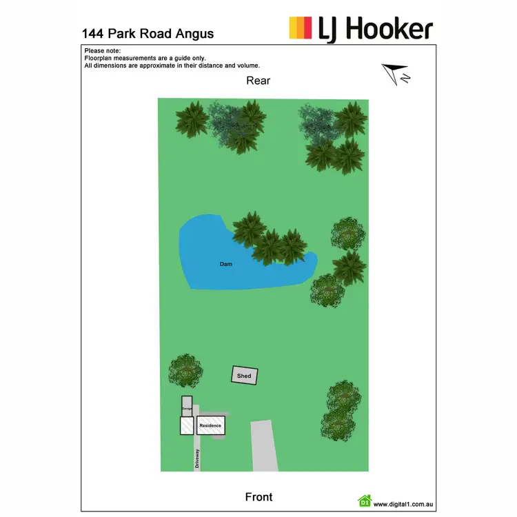 Floorplan of Homely house listing, 144 Park Road, Angus NSW 2765
