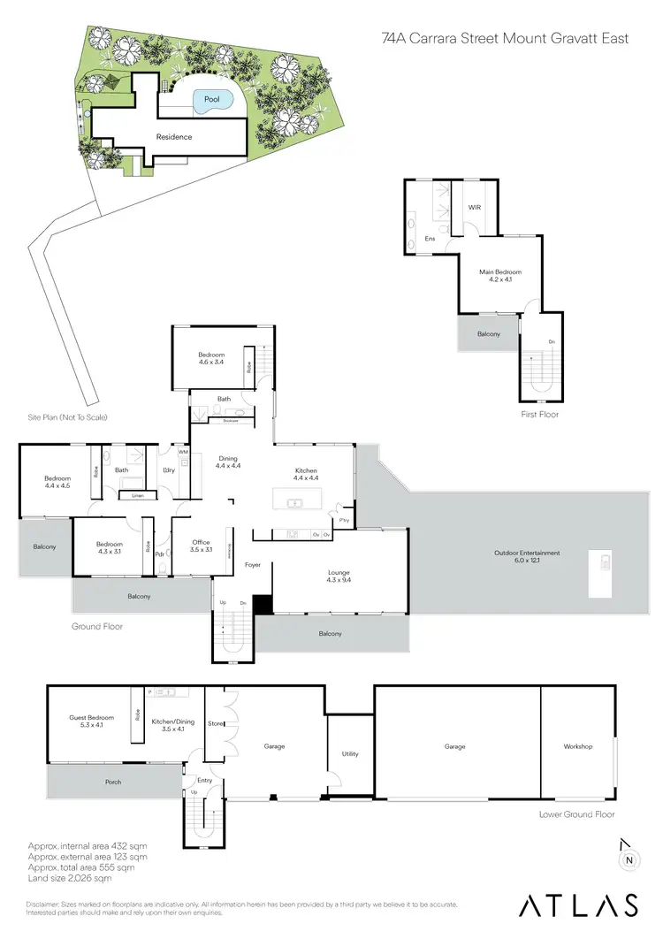 Floorplan of Homely house listing, 74A Carrara Street, Mount Gravatt East QLD 4122