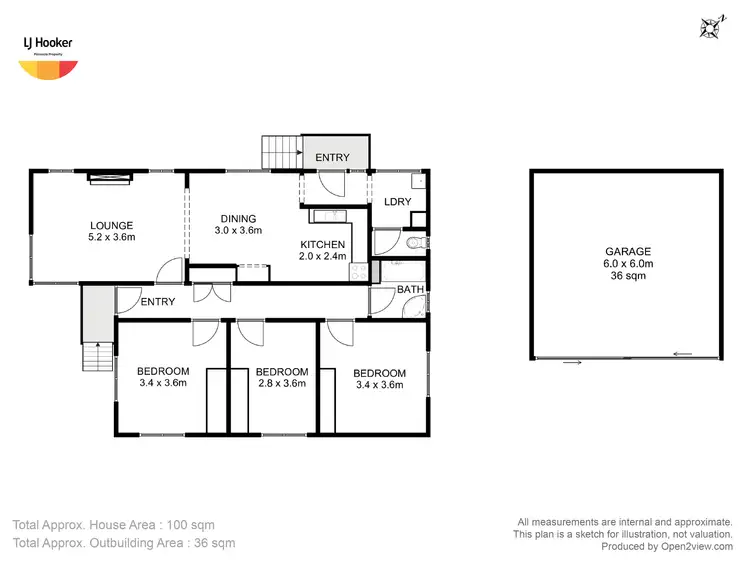 Floorplan of Homely house listing, 158 Cambridge Road, Warrane TAS 7018