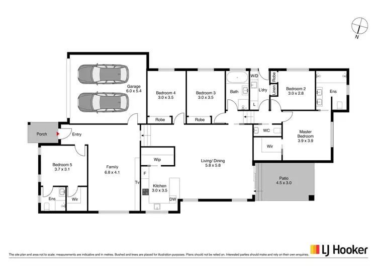 Floorplan of Homely house listing, 41 Malton View, Moncrieff ACT 2914