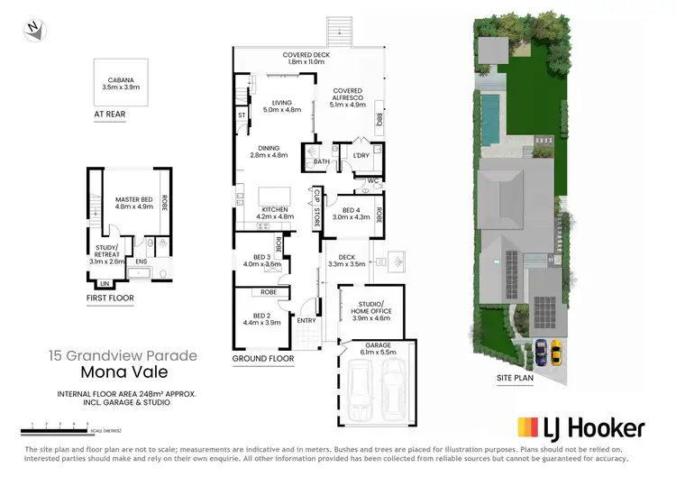 Floorplan of Homely house listing, 15 Grandview Parade, Mona Vale NSW 2103