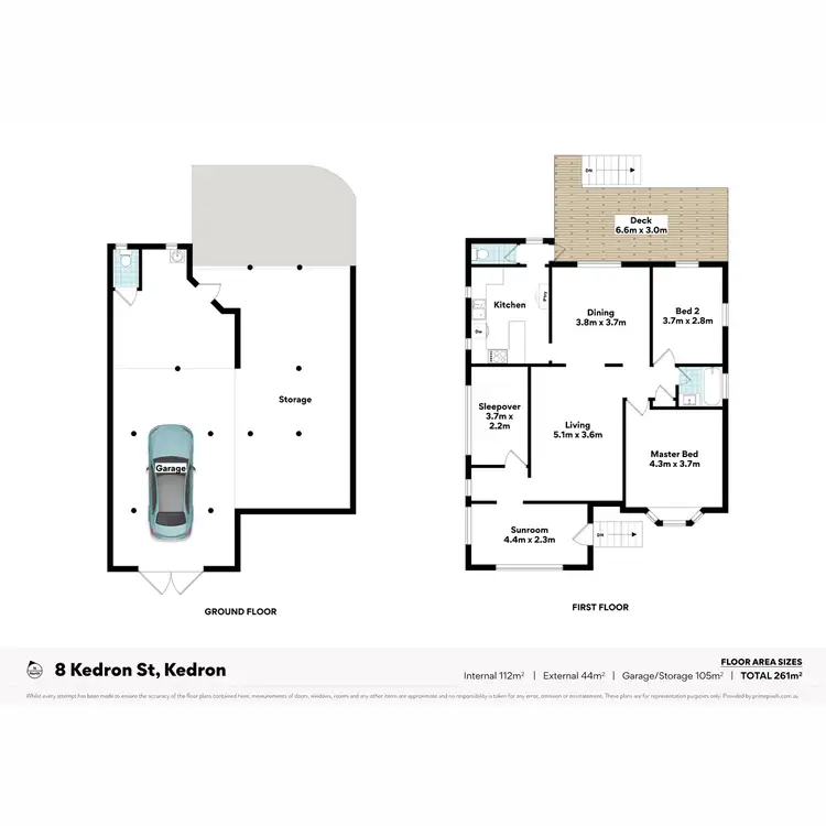 Floorplan of Homely house listing, 8 Kedron Street, Kedron QLD 4031