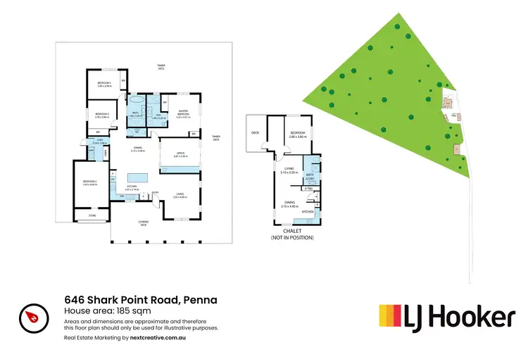 Floorplan of Homely house listing, 646 Shark Point Road, Penna TAS 7171