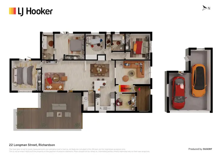 Floorplan of Homely house listing, 22 Longman Street, Richardson ACT 2905