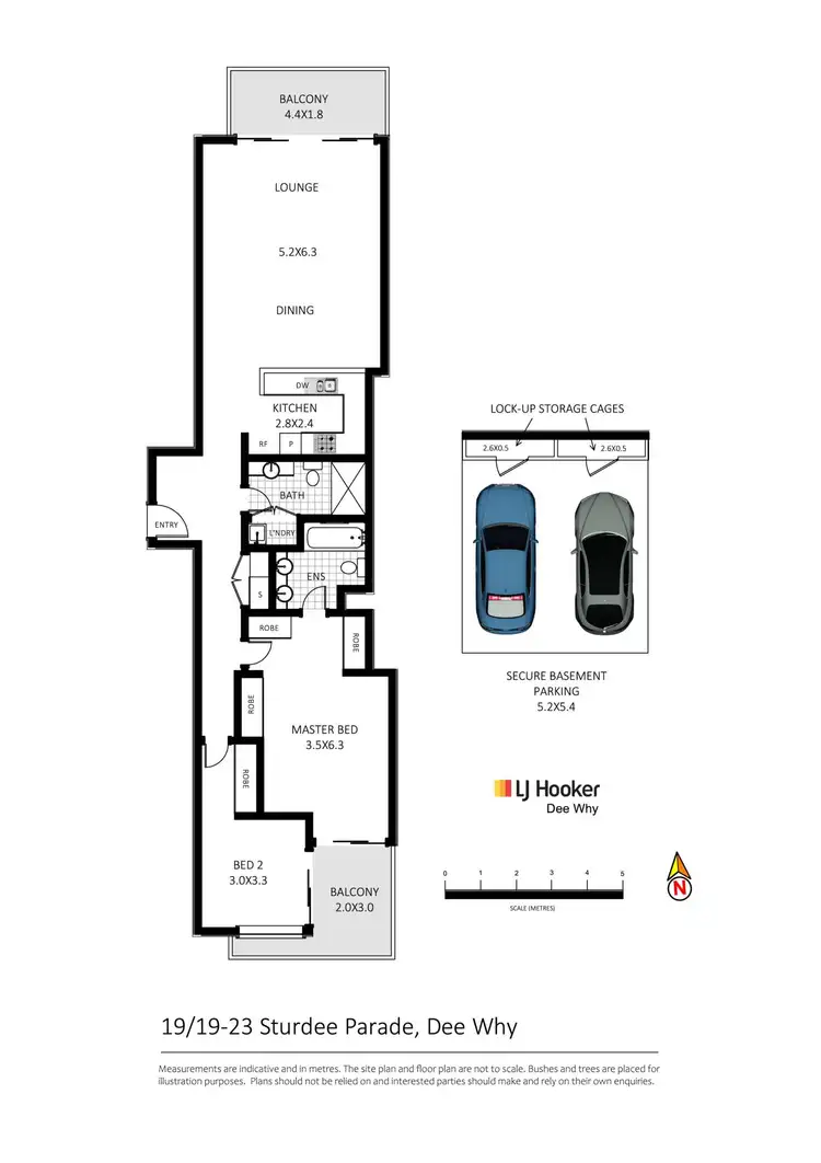 Floorplan of Homely apartment listing, 19/19-23 Sturdee Parade, Dee Why NSW 2099
