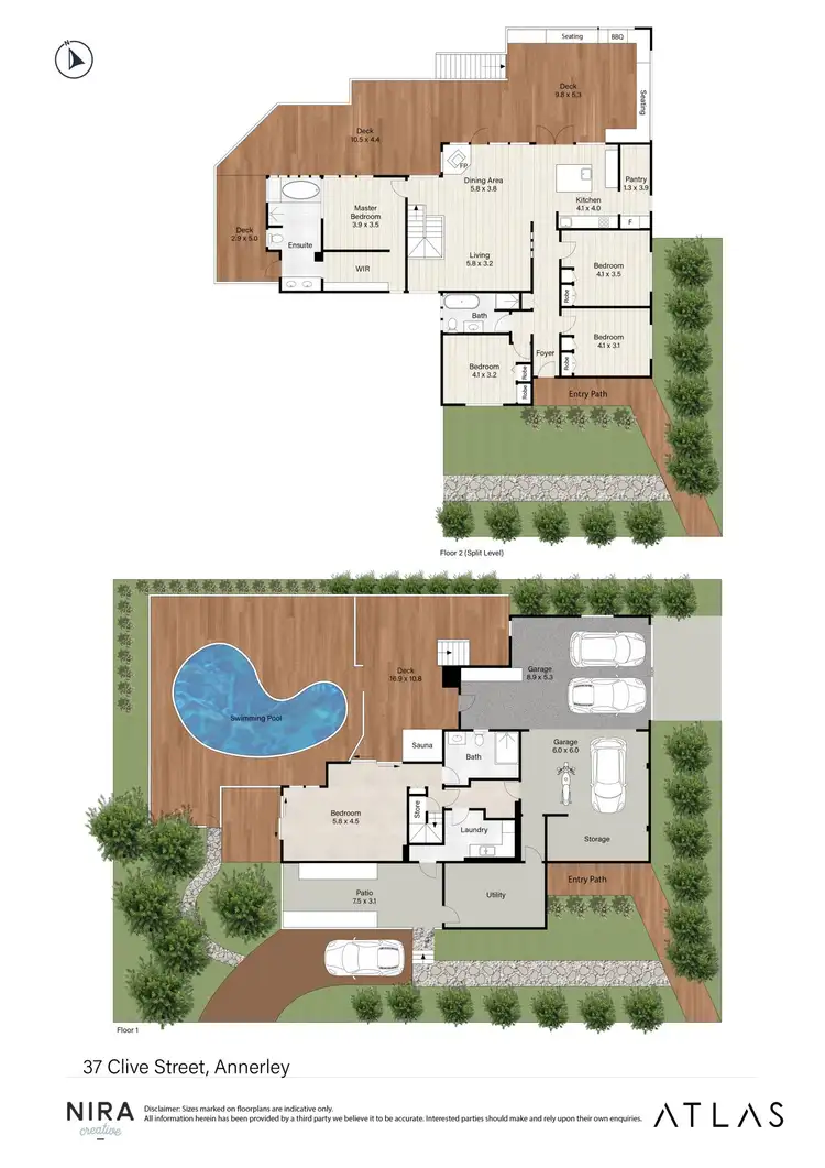 Floorplan of Homely house listing, 37 Clive Street, Annerley QLD 4103