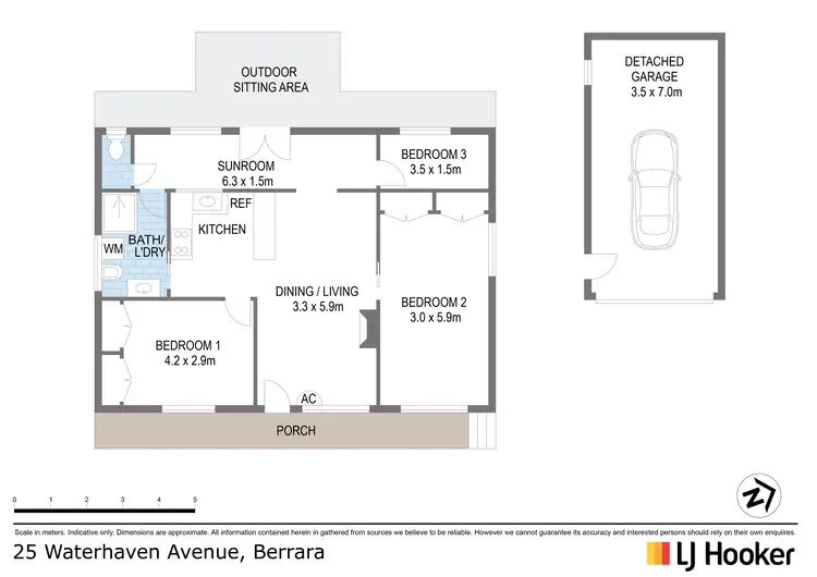 Floorplan of Homely house listing, 25 Waterhaven Avenue, Berrara NSW 2540