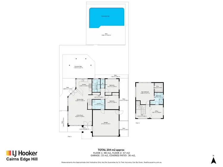 Floorplan of Homely house listing, 18 Quadrio Crescent, Brinsmead QLD 4870