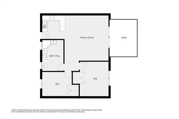 Floorplan of Homely unit listing, 3/23-25 Harris Street, Parramatta Park QLD 4870