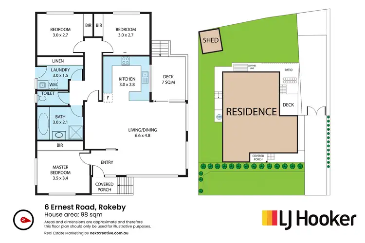 Floorplan of Homely house listing, 6 Ernest Road, Rokeby TAS 7019