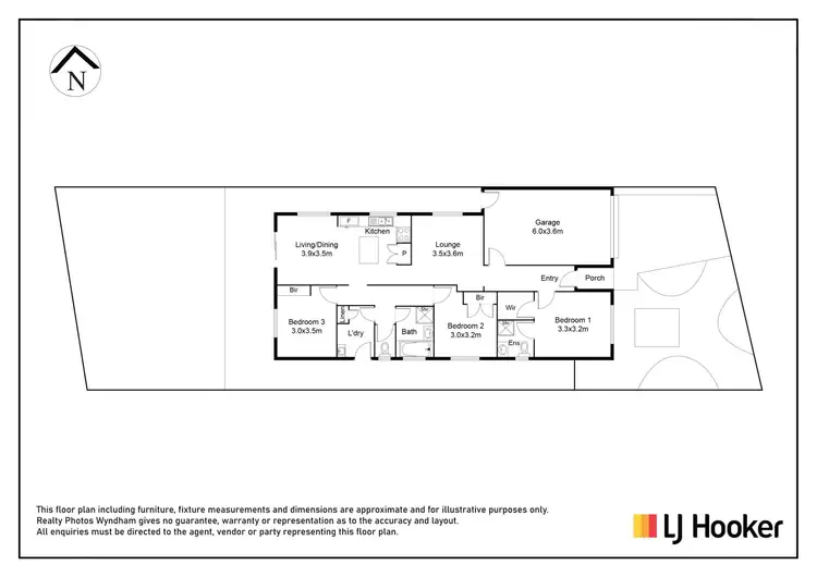 Floorplan of Homely house listing, 3 Kwila Drive, Truganina VIC 3029
