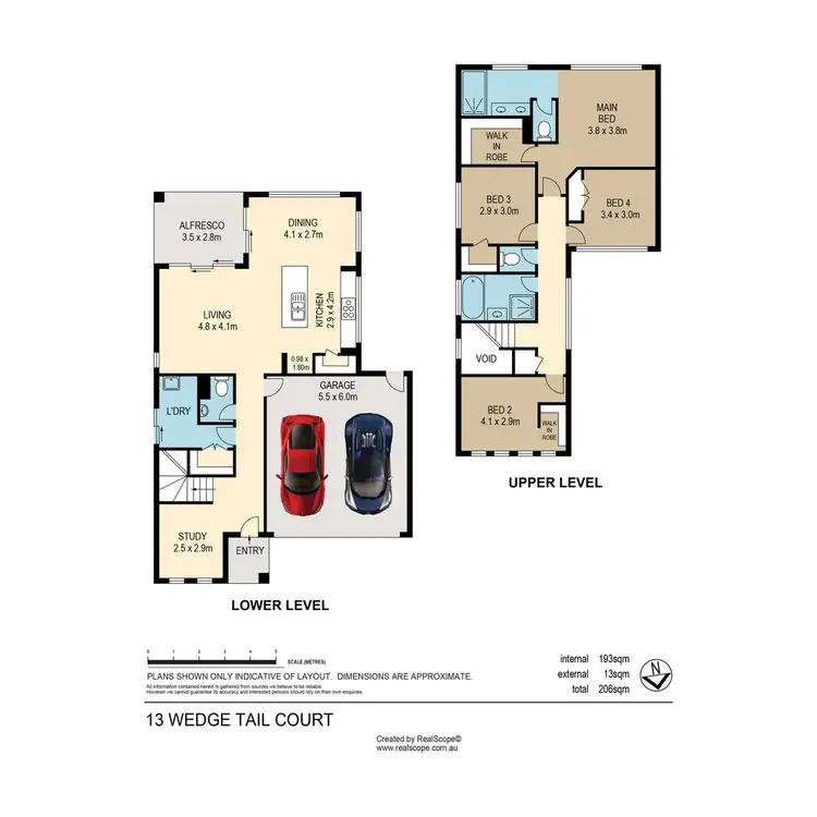 Floorplan of Homely house listing, 13 Wedge Tail Court, Griffin QLD 4503