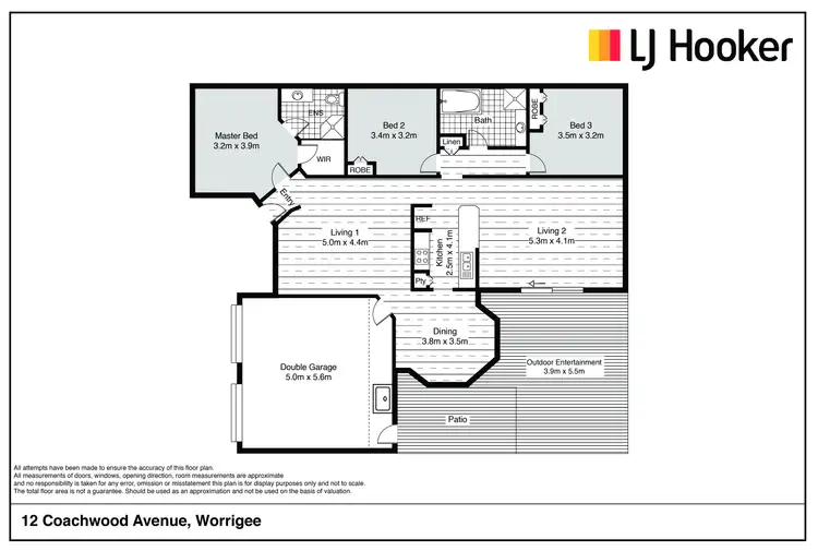 Floorplan of Homely house listing, 12 Coachwood Avenue, Worrigee NSW 2540