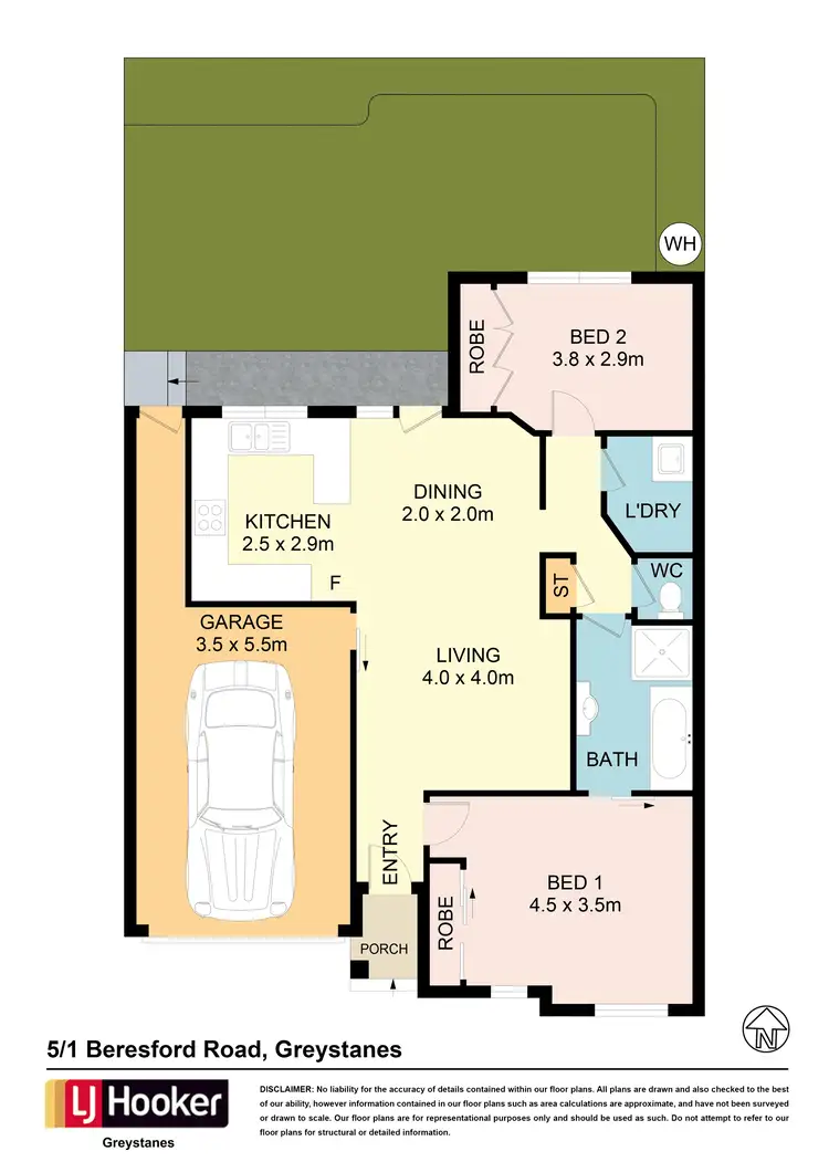 Floorplan of Homely house listing, 5/1 Beresford Road, Greystanes NSW 2145