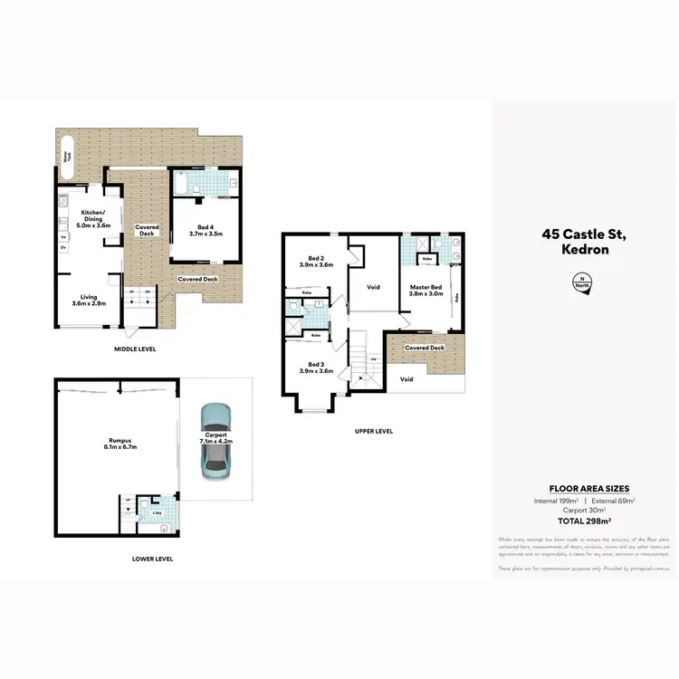 Floorplan of Homely house listing, 45 Castle Street, Kedron QLD 4031