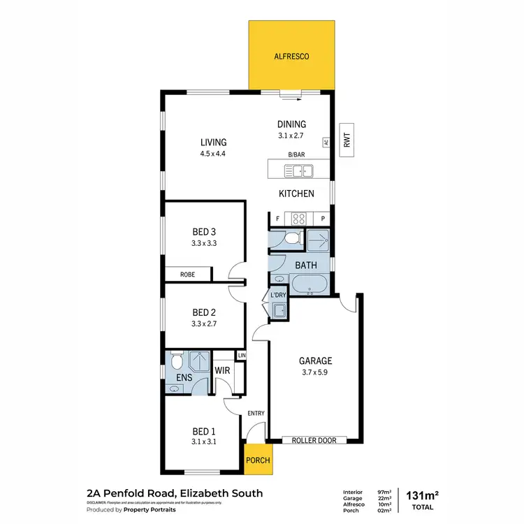 Floorplan of Homely house listing, 2A Penfold Road, Elizabeth South SA 5112