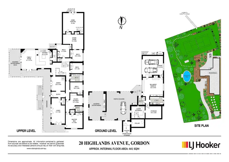 Floorplan of Homely house listing, 20 Highlands Avenue, Gordon NSW 2072