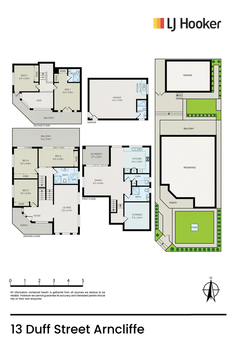 Floorplan of Homely house listing, 13 Duff Street, Arncliffe NSW 2205