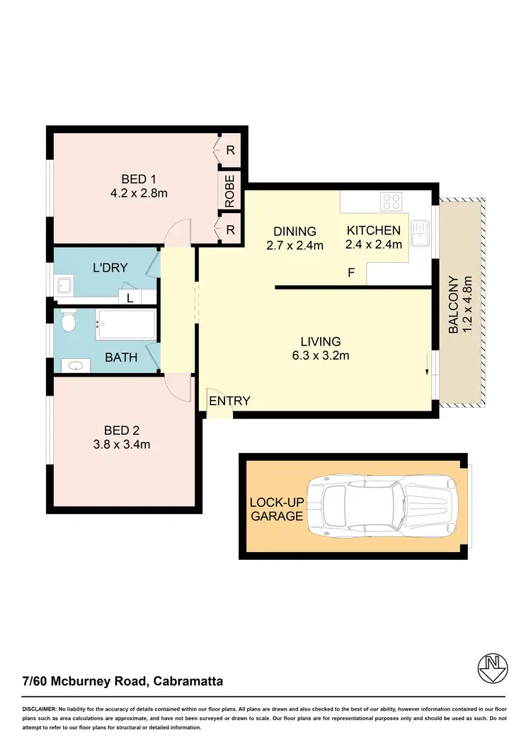 Floorplan of Homely unit listing, 7/60 McBurney Rd, Cabramatta NSW 2166