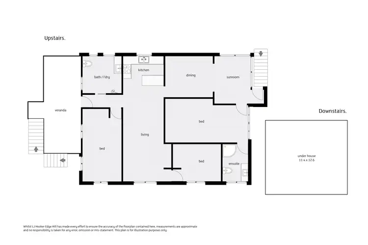 Floorplan of Homely house listing, 155 Jensen Street, Whitfield QLD 4870