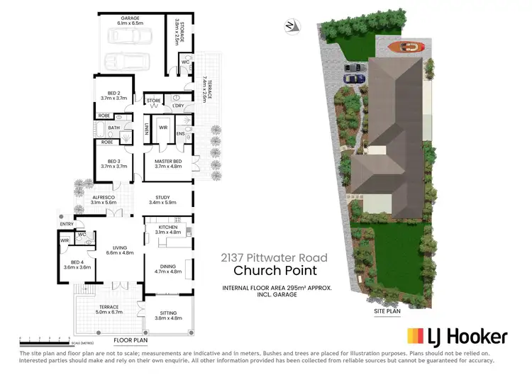 Floorplan of Homely house listing, 2137 Pittwater Road, Church Point NSW 2105