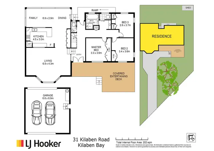 Floorplan of Homely house listing, 31 Kilaben Road, Kilaben Bay NSW 2283
