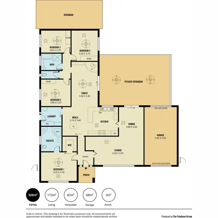 Floorplan of Homely house listing, 1 Spearman Avenue, Salisbury East SA 5109