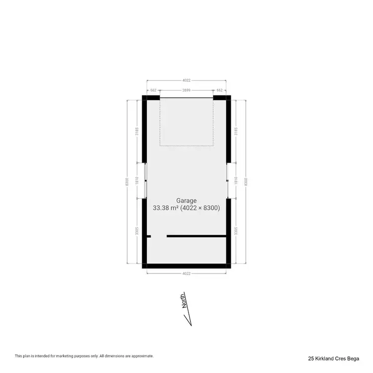 Floorplan of Homely house listing, 25 Kirkland Crescent, Bega NSW 2550
