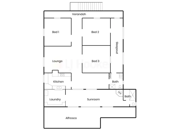 Floorplan of Homely house listing, 15 West Street, Coopernook NSW 2426