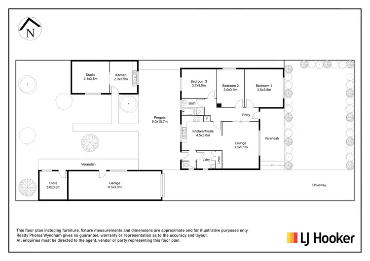 Floorplan of Homely house listing, 47 First Avenue, Altona North VIC 3025