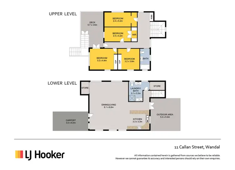 Floorplan of Homely house listing, 11 Callan Street, Wandal QLD 4700