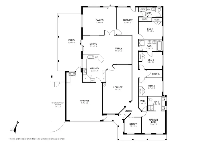 Floorplan of Homely house listing, 16 Camargue Green, Secret Harbour WA 6173