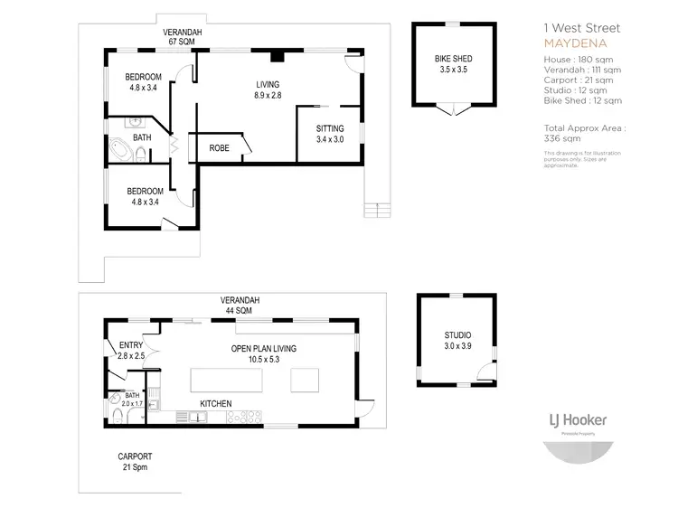 Floorplan of Homely house listing, 1 West Street, Maydena TAS 7140