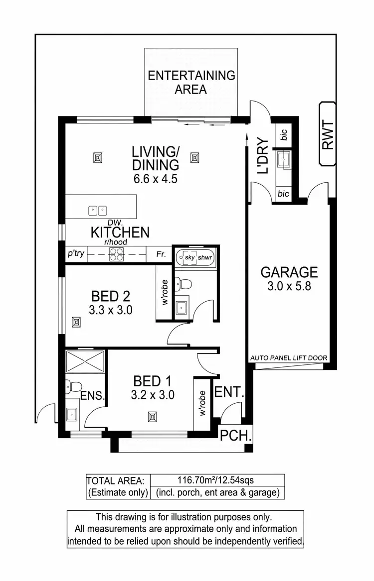 Floorplan of Homely house listing, 16 Second Avenue, Warradale SA 5046