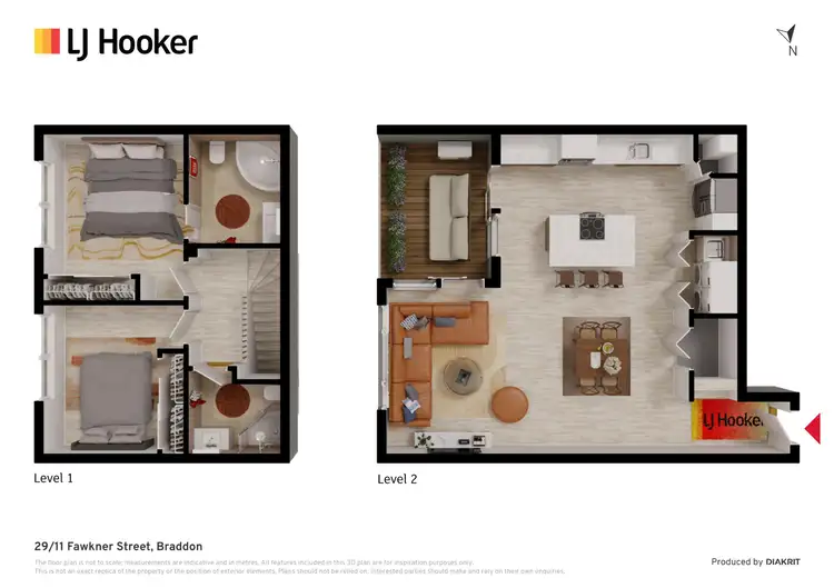 Floorplan of Homely apartment listing, 29/11 Fawkner Street, Braddon ACT 2612