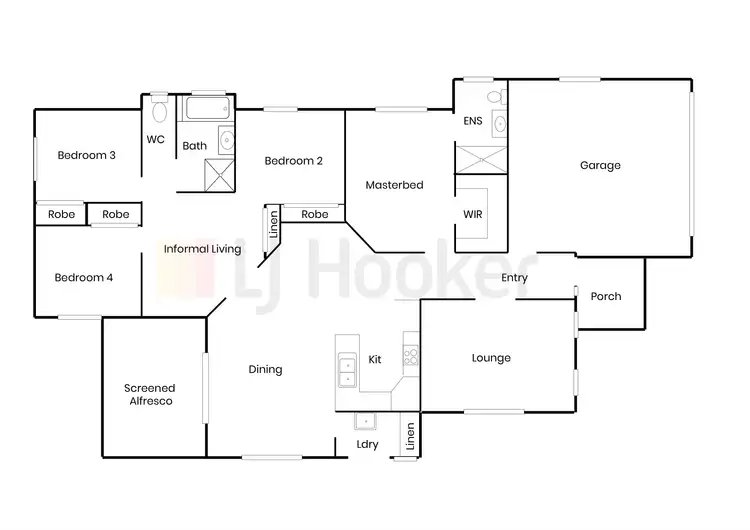 Floorplan of Homely house listing, 13 Huntress Street, Harrington NSW 2427