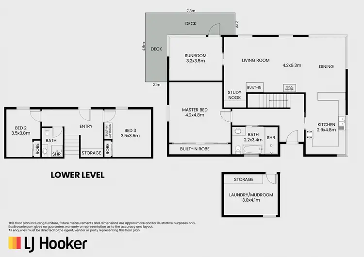 Floorplan of Homely house listing, 31 Medeas Cove Road, St Helens TAS 7216