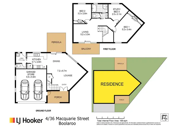 Floorplan of Homely unit listing, 4/36 Macquarie Street, Speers Point NSW 2284