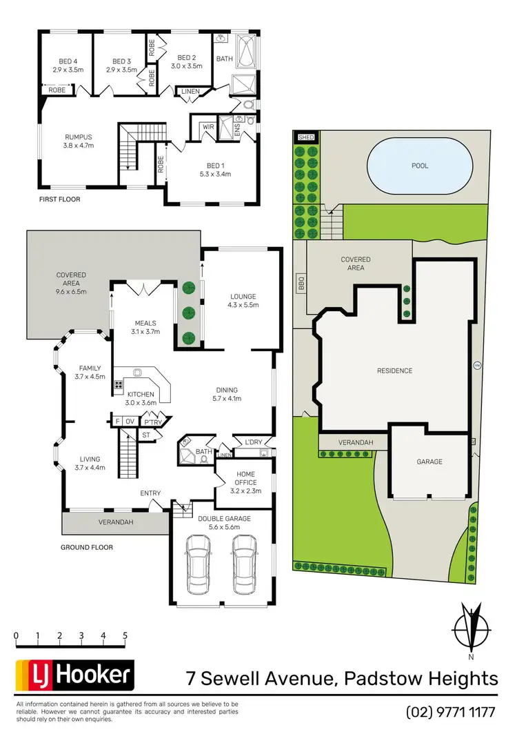 Floorplan of Homely house listing, 7 Sewell Avenue, Padstow Heights NSW 2211