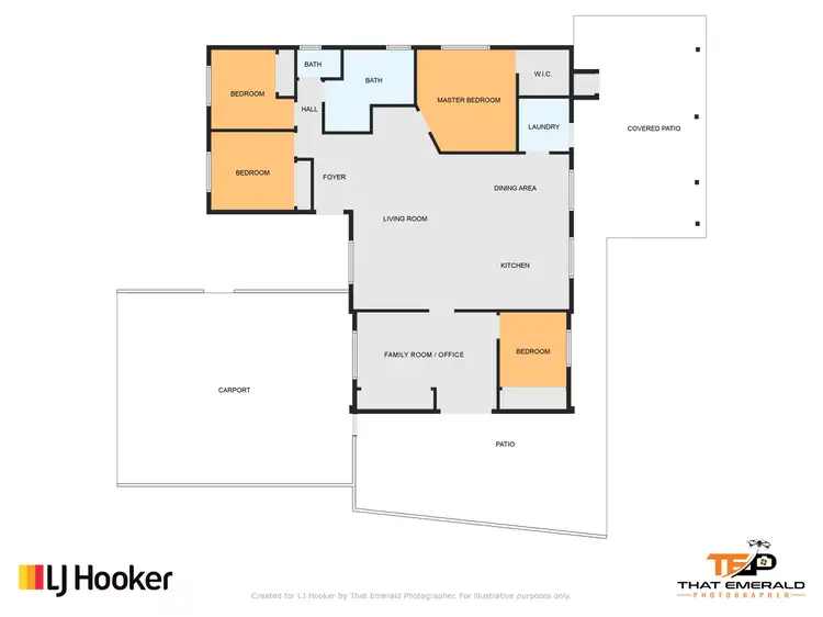 Floorplan of Homely house listing, 38 Barry Street, Emerald QLD 4720