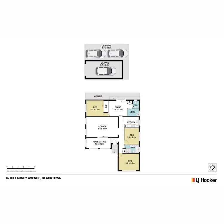 Floorplan of Homely house listing, 82 Killarney Avenue, Blacktown NSW 2148